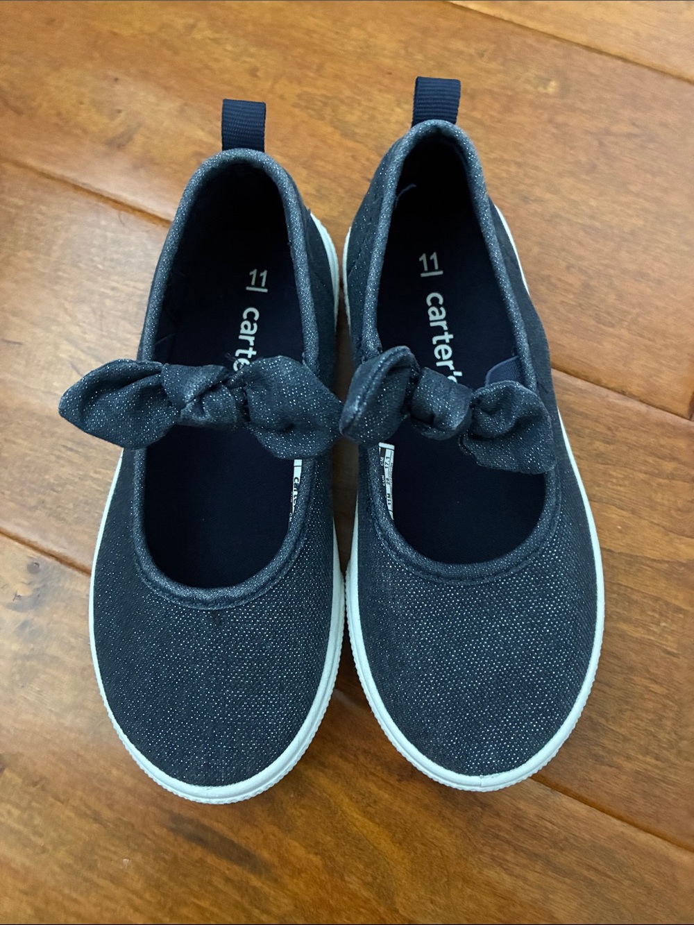 Carter’s Girls Mary Jane Slip On Sneakers -11